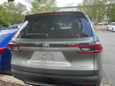2025 Toyota Grand Highlander Limited PANORAMIC SUNROOF!
