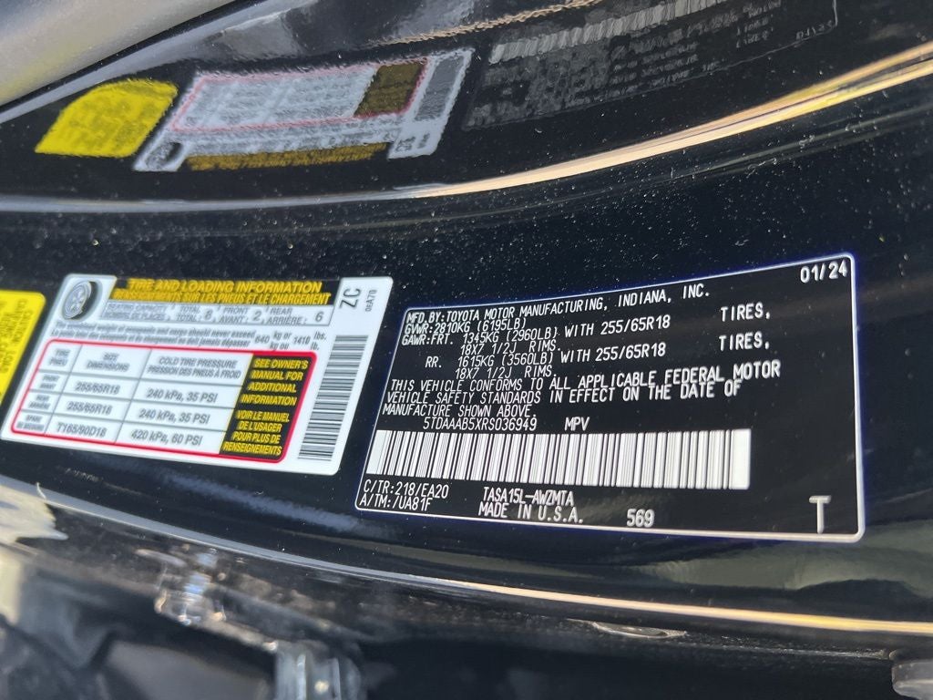 2024 Toyota Grand Highlander XLE Low Miles