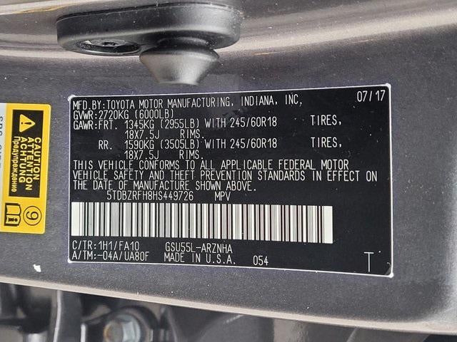 2017 Toyota Highlander LE Plus