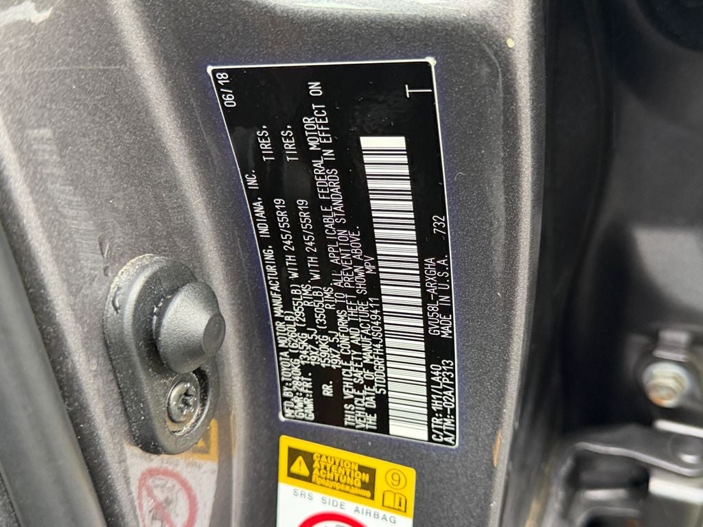 2018 Toyota Highlander Hybrid Limited