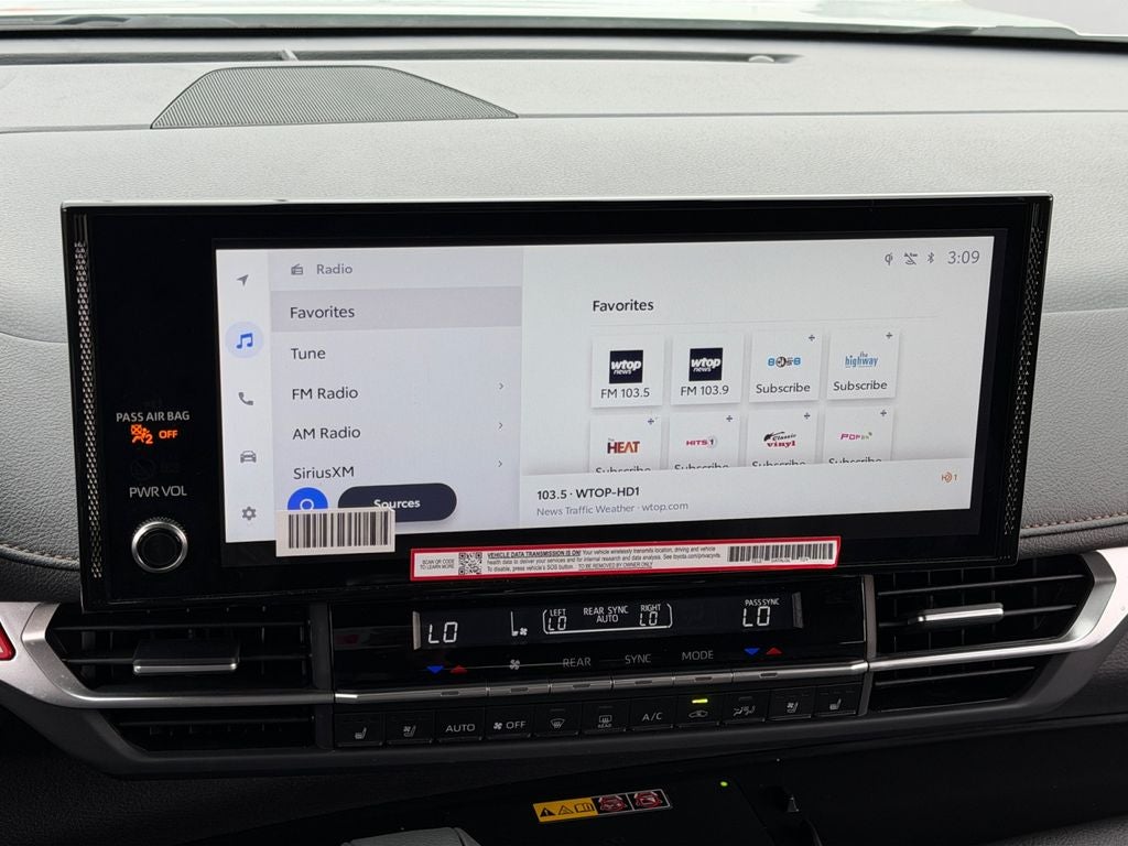 2025 Toyota Sienna Platinum 7 Passenger