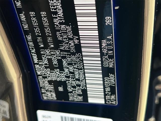 2020 Toyota Highlander XLE