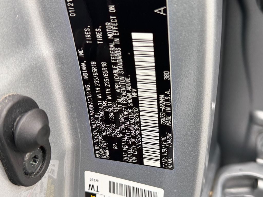2021 Toyota Highlander XLE