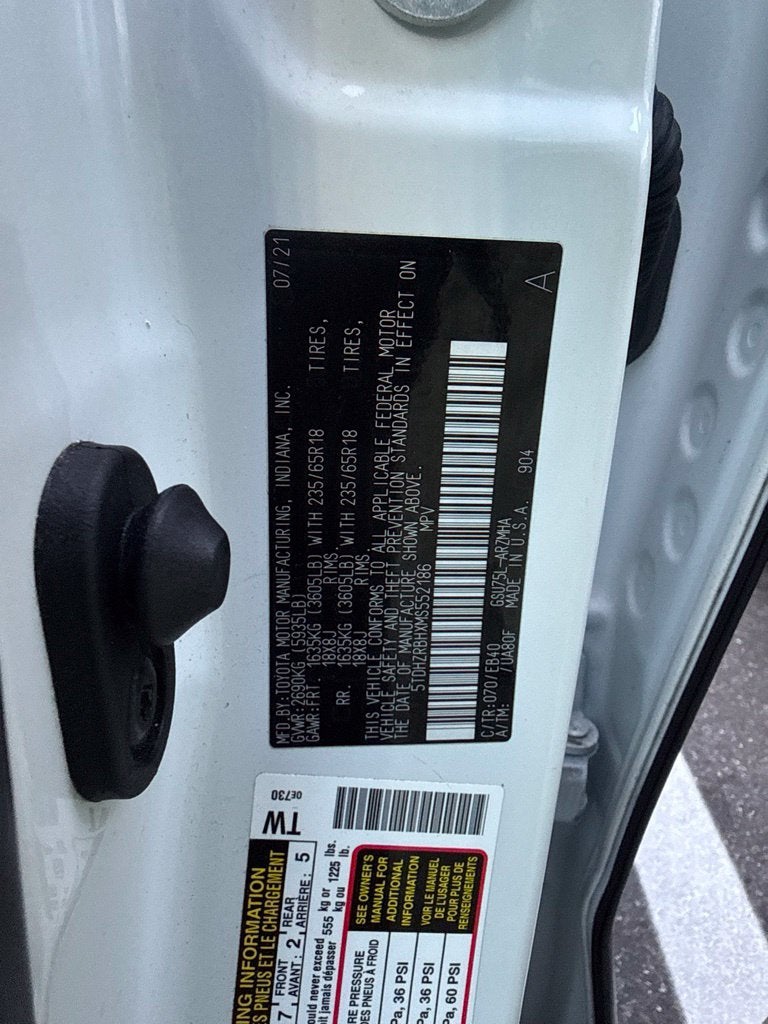 2021 Toyota Highlander XLE