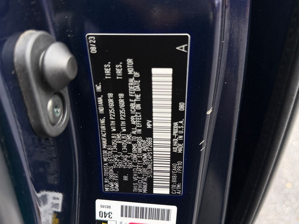 2023 Toyota Sienna XLE 7 Passenger