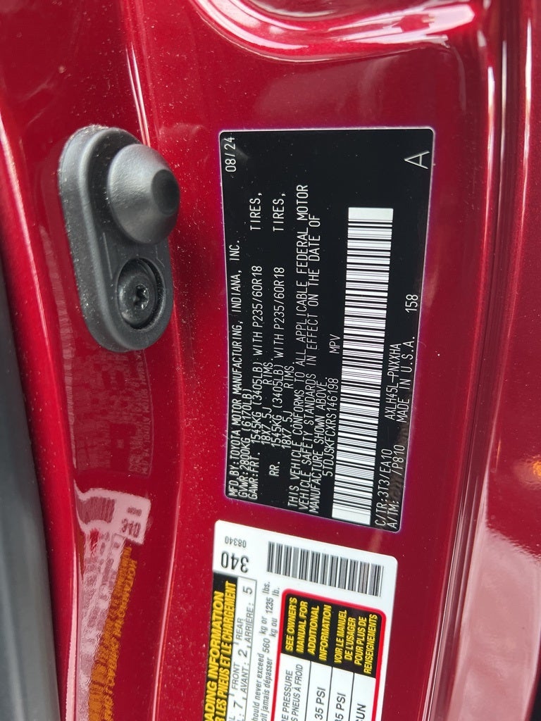 2024 Toyota Sienna XLE 7 Passenger