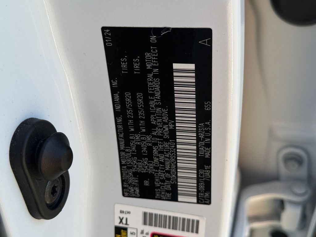 2024 Toyota Highlander XSE