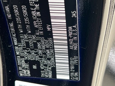 2022 Toyota Sienna XSE 7 Passenger