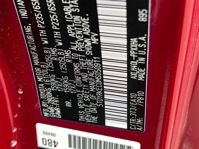 2021 Toyota Sienna XLE 8 Passenger