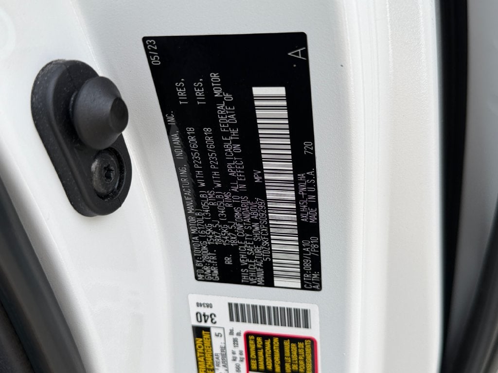2023 Toyota Sienna Limited 7 Passenger