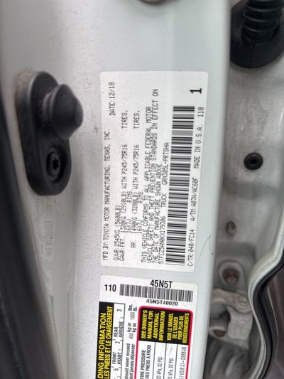 2019 Toyota Tacoma SR5 V6