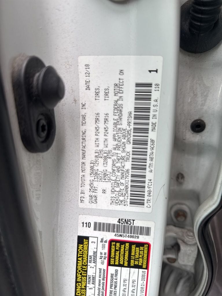 2019 Toyota Tacoma SR5 V6