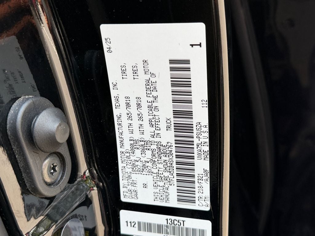 2025 Toyota Tundra SR5