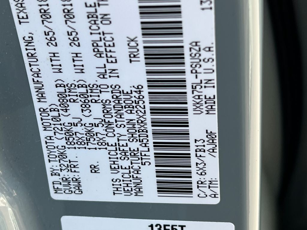 2024 Toyota Tundra SR5