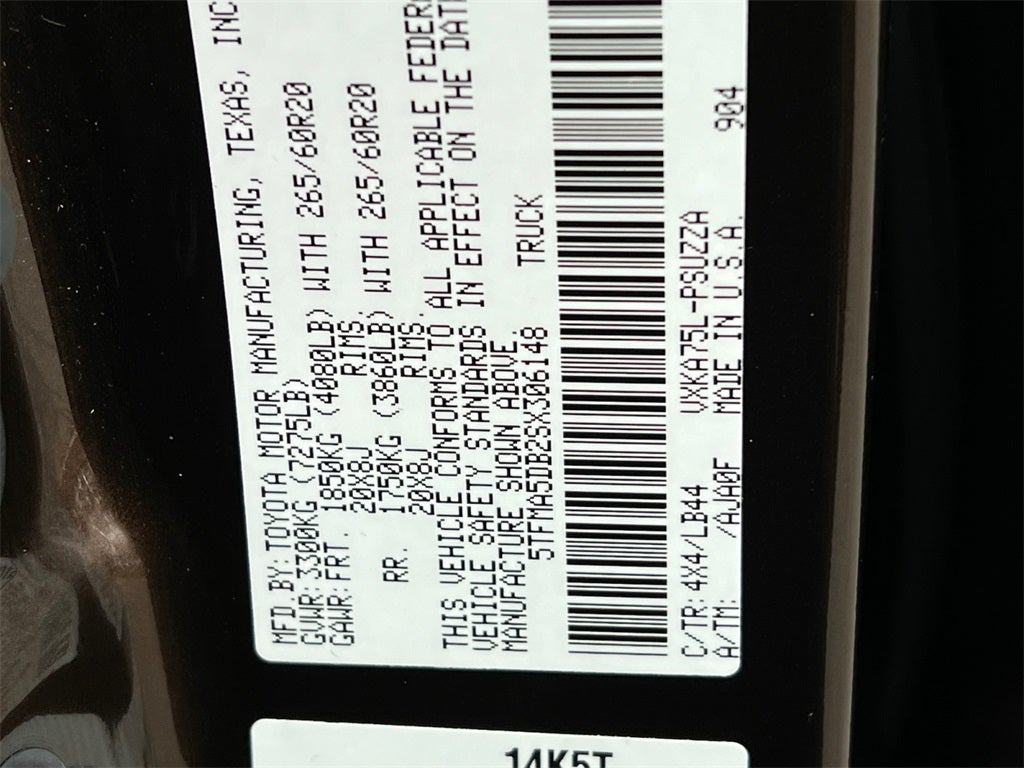 2025 Toyota Tundra 1794