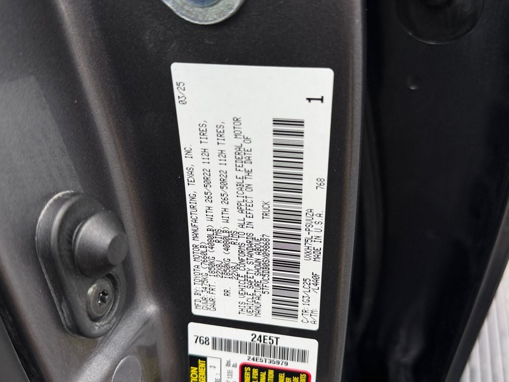 2025 Toyota Tundra Hybrid Capstone