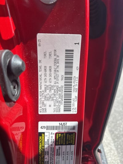 2026 Toyota Tundra Platinum