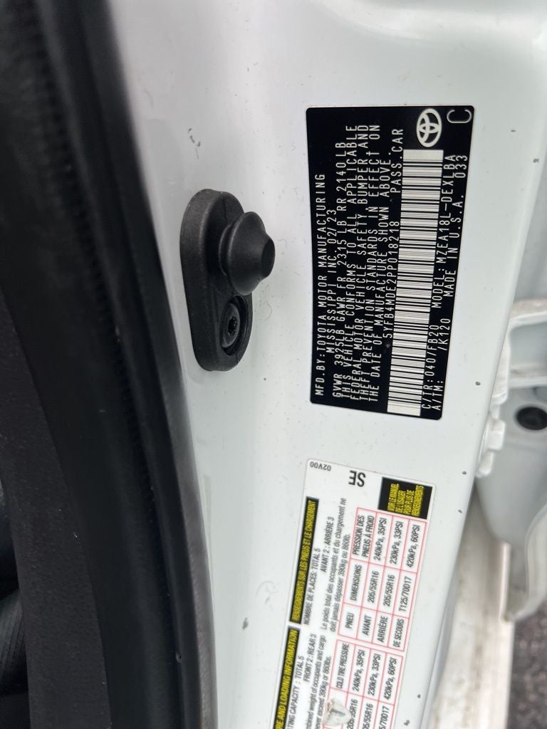 2023 Toyota Corolla LE