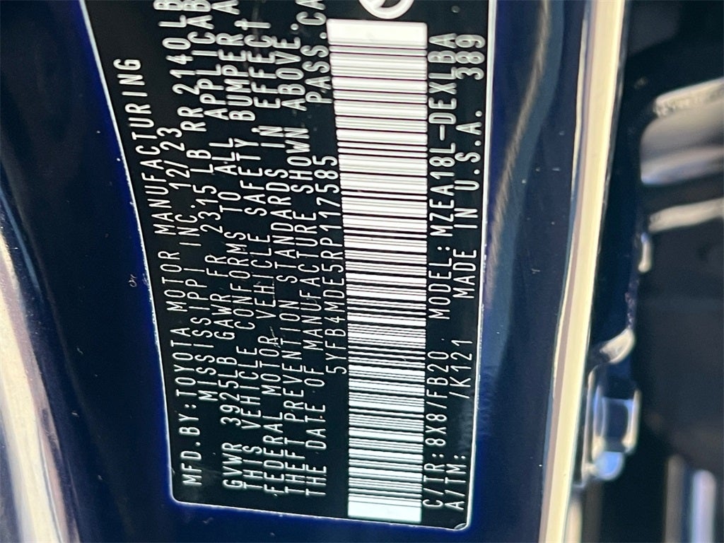 2024 Toyota Corolla LE