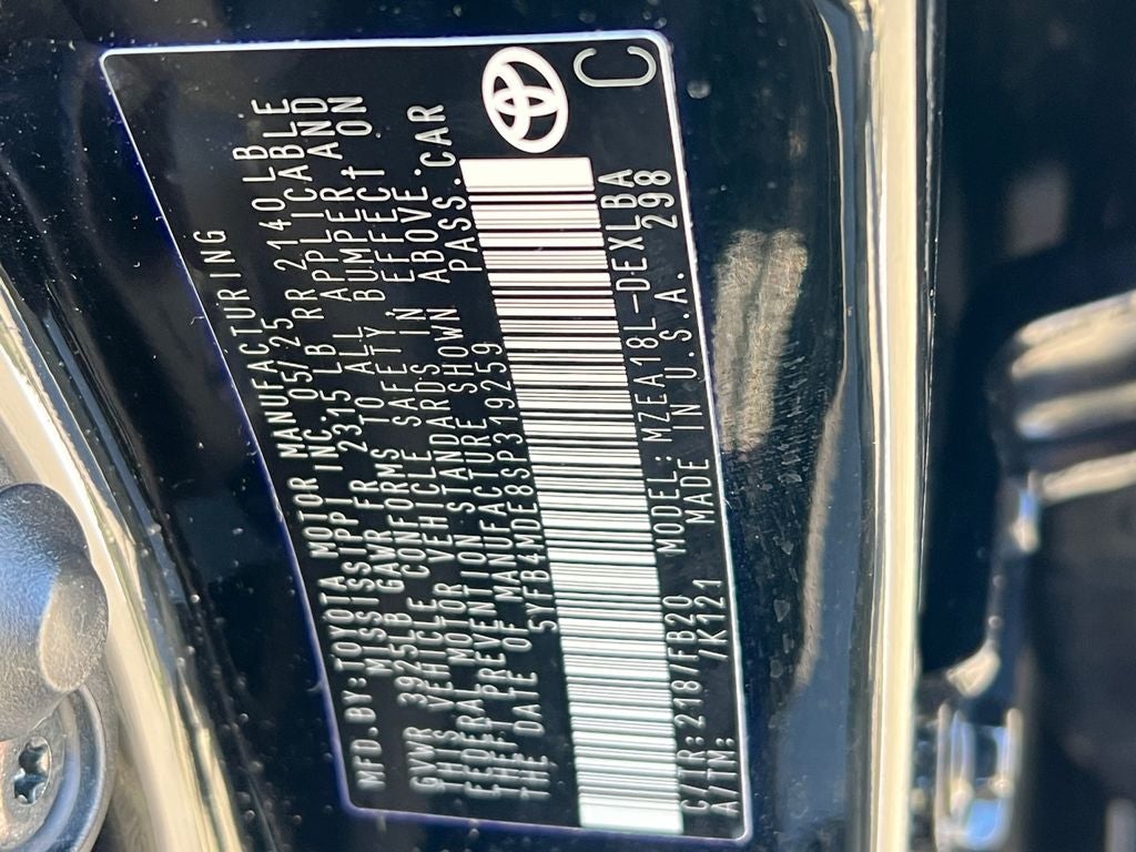 2025 Toyota Corolla LE