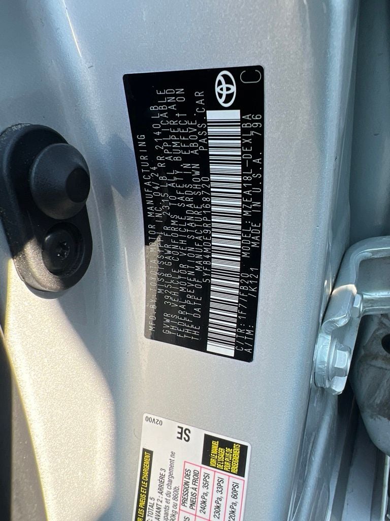 2024 Toyota Corolla LE