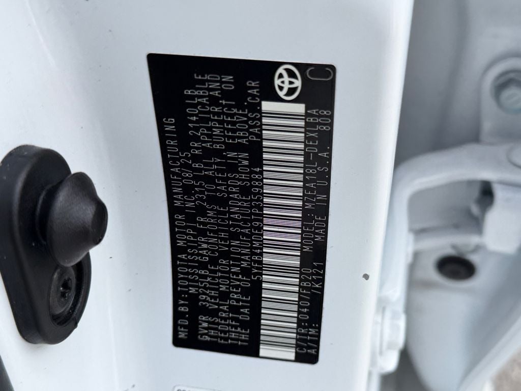 2026 Toyota Corolla LE