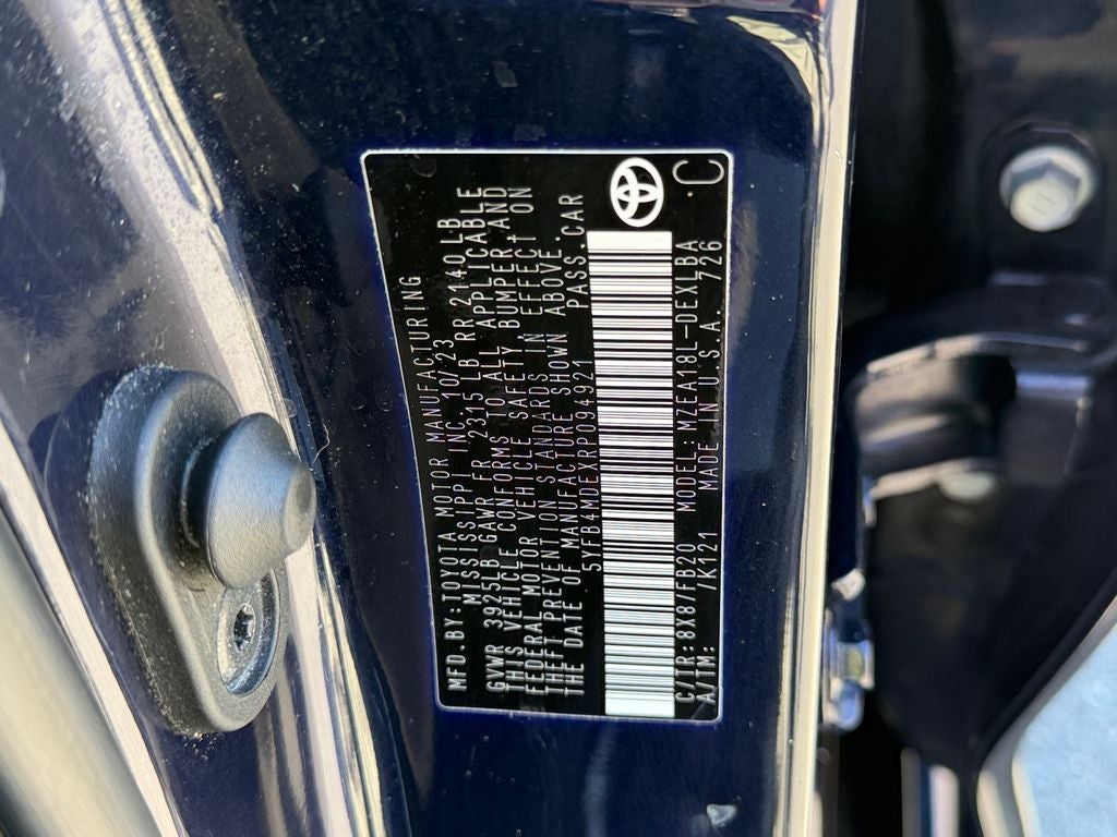 2024 Toyota Corolla LE