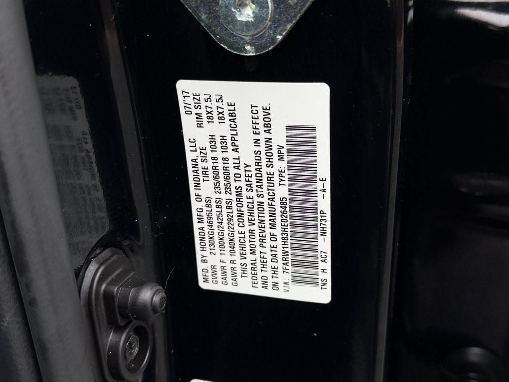2017 Honda CR-V EX-L