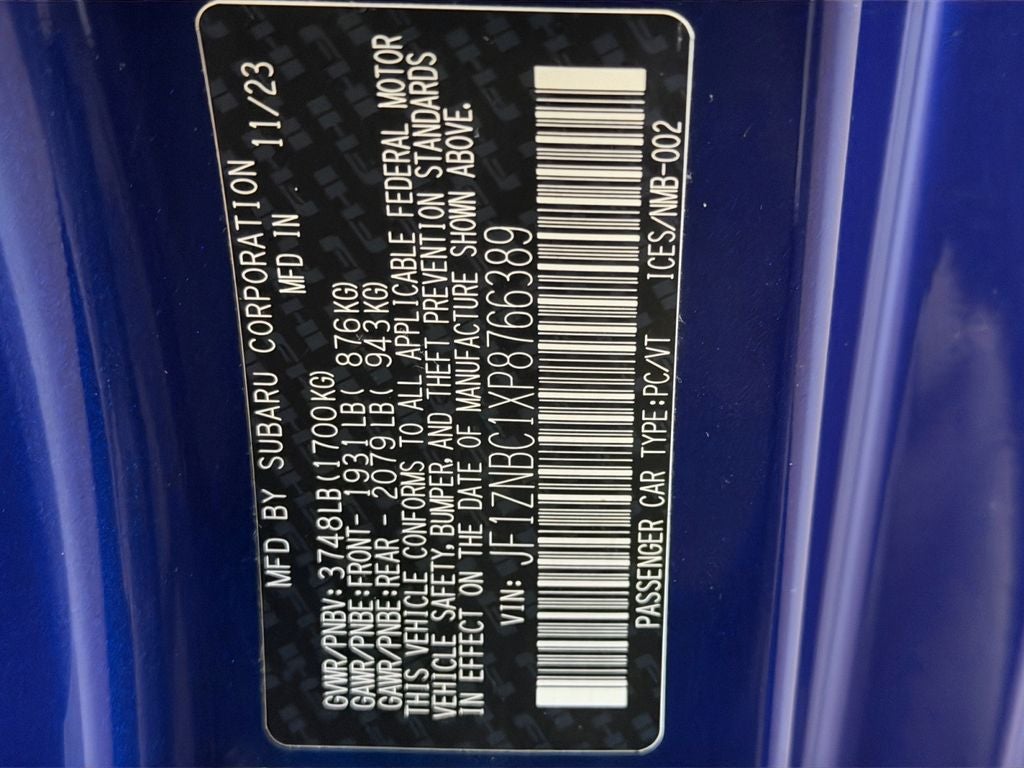 2023 Toyota GR86 Base Low Miles Ready for SPRING!!!