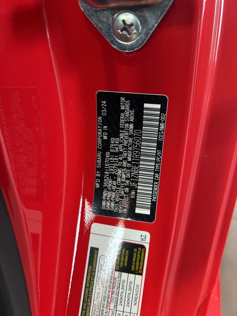 2024 Toyota GR86 Premium Low Miles 6spd!