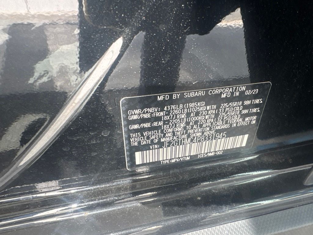 2023 Subaru Crosstrek Limited
