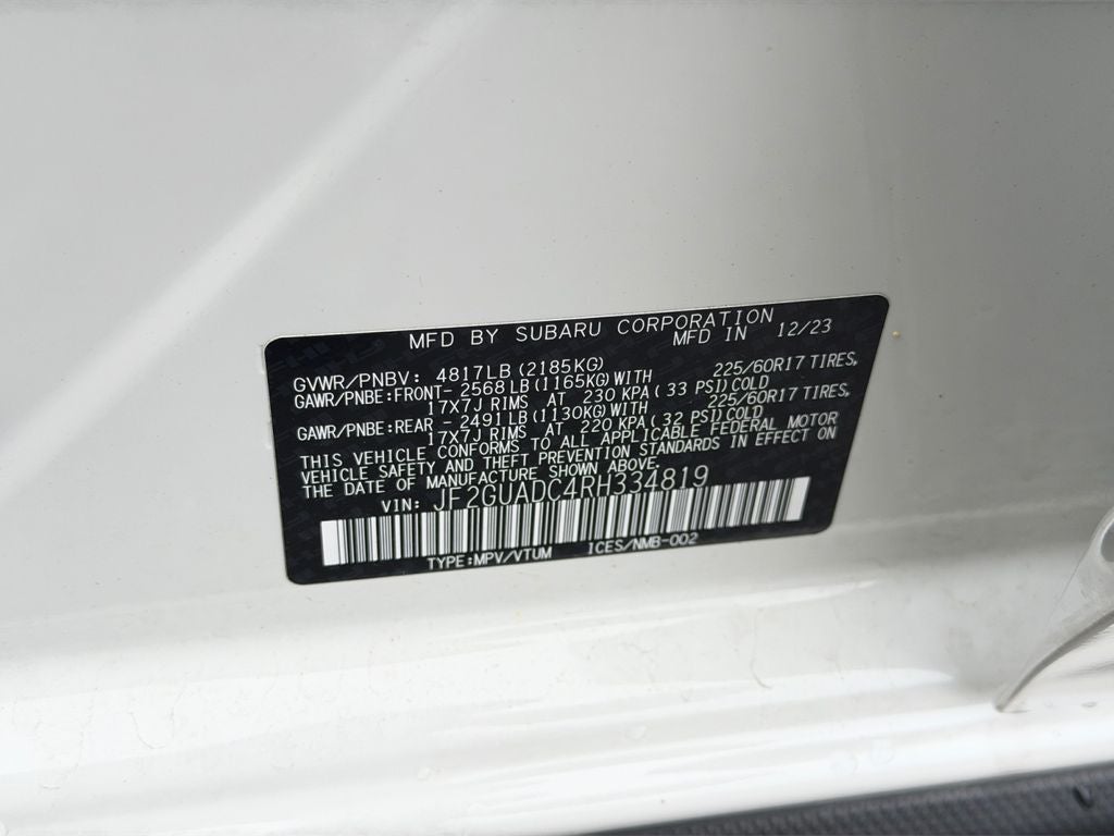 2024 Subaru Crosstrek Premium
