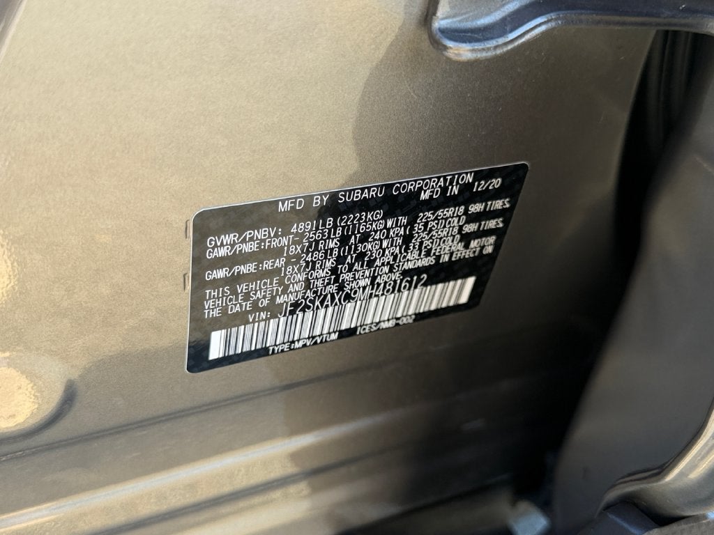 2021 Subaru Forester Touring