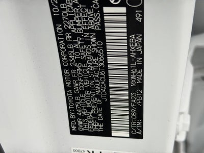 2026 Toyota Prius Plug-In Hybrid SE