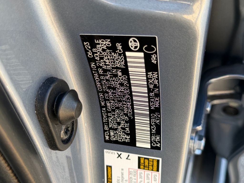 2023 Toyota Corolla LE