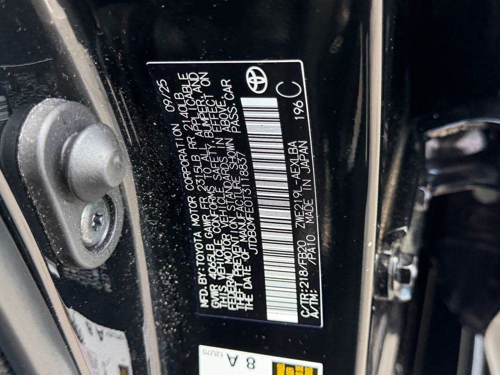 2026 Toyota Corolla Hybrid LE