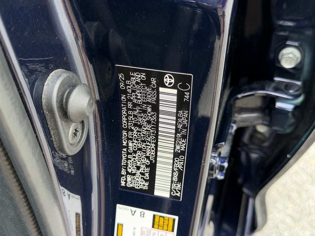 2026 Toyota Corolla Hybrid LE