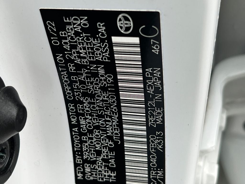 2022 Toyota Corolla LE Super Low Miles!