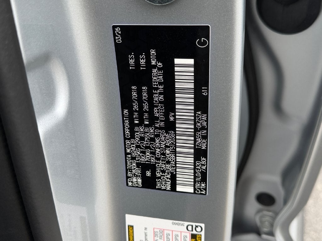 2026 Toyota 4Runner TRD Off-Road Premium