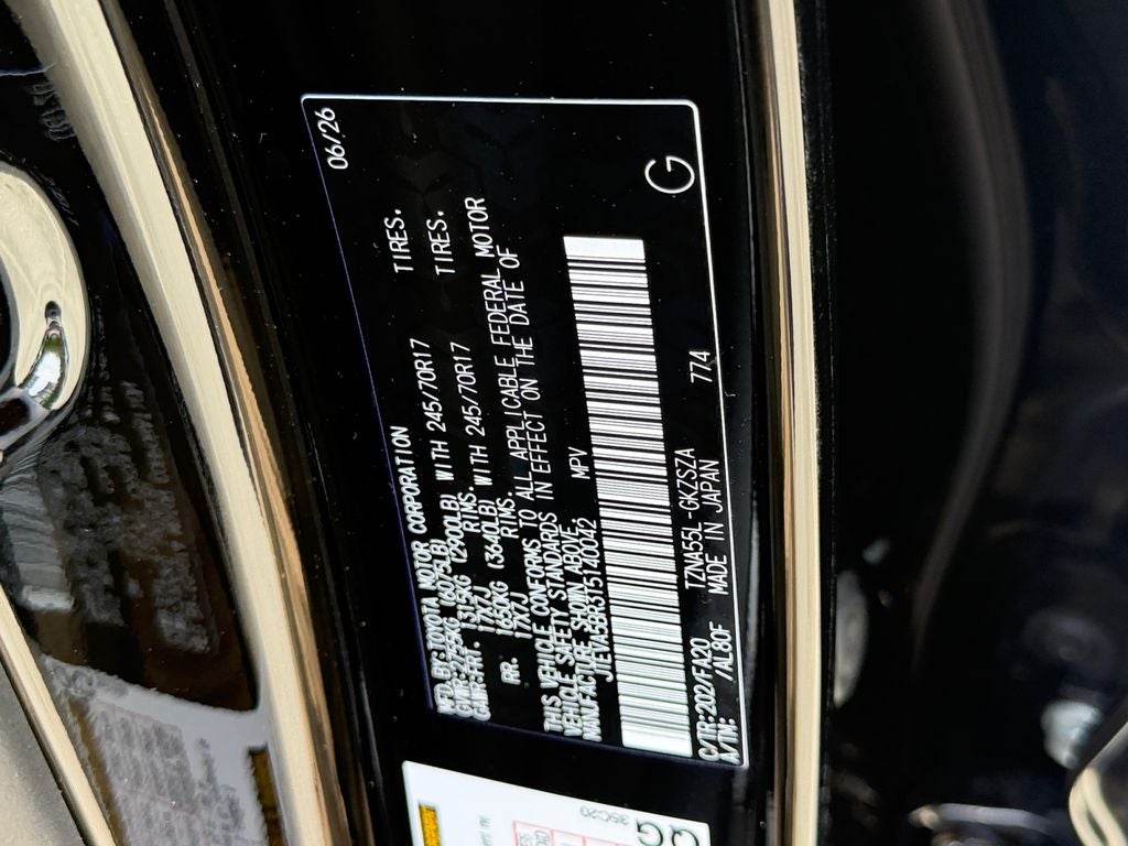 2026 Toyota 4Runner SR5 W/ 3RD SEATING!