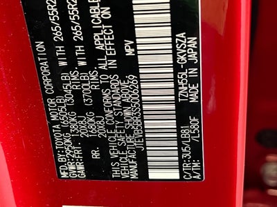 2025 Toyota 4Runner i-FORCE MAX Hybrid Platinum