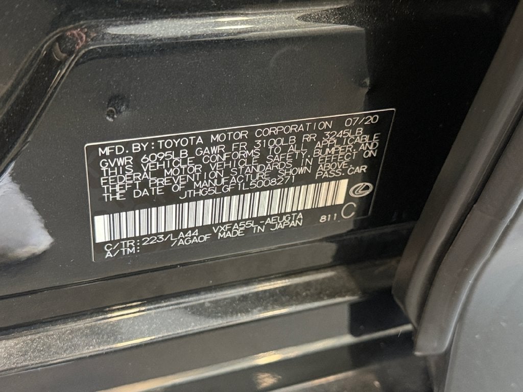 2020 Lexus LS 500 Base 500 Base LUXURY PACKAGE & MARK LEVINSON AUDIO!