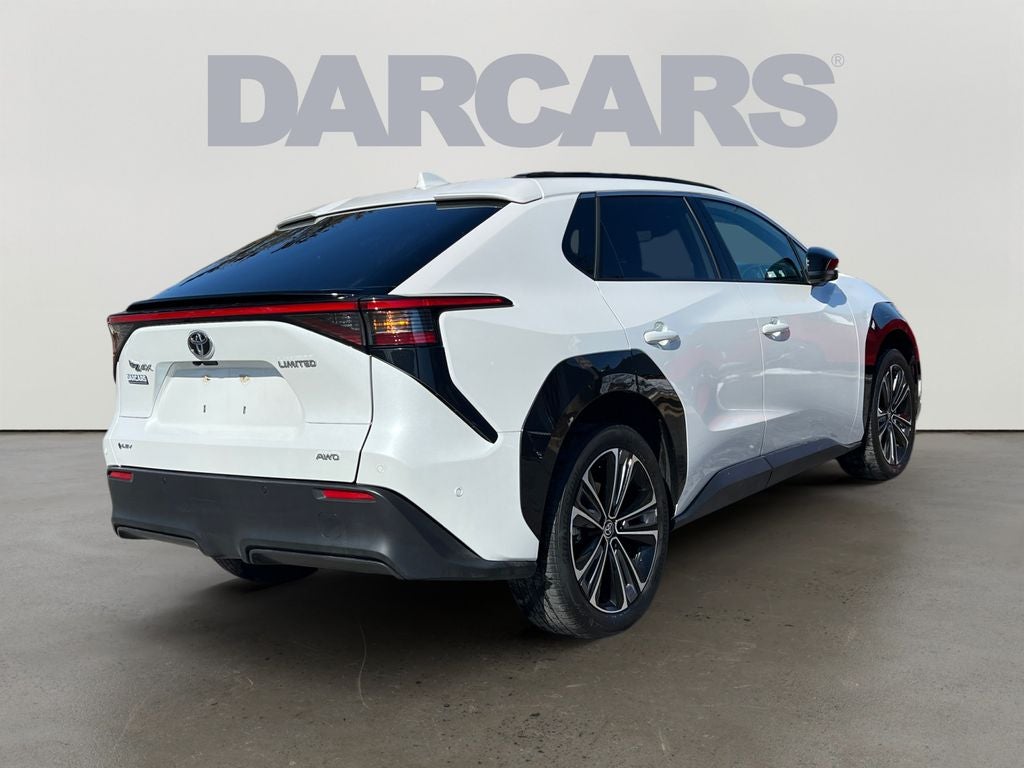 2024 Toyota bZ4X Limited Pearl White!