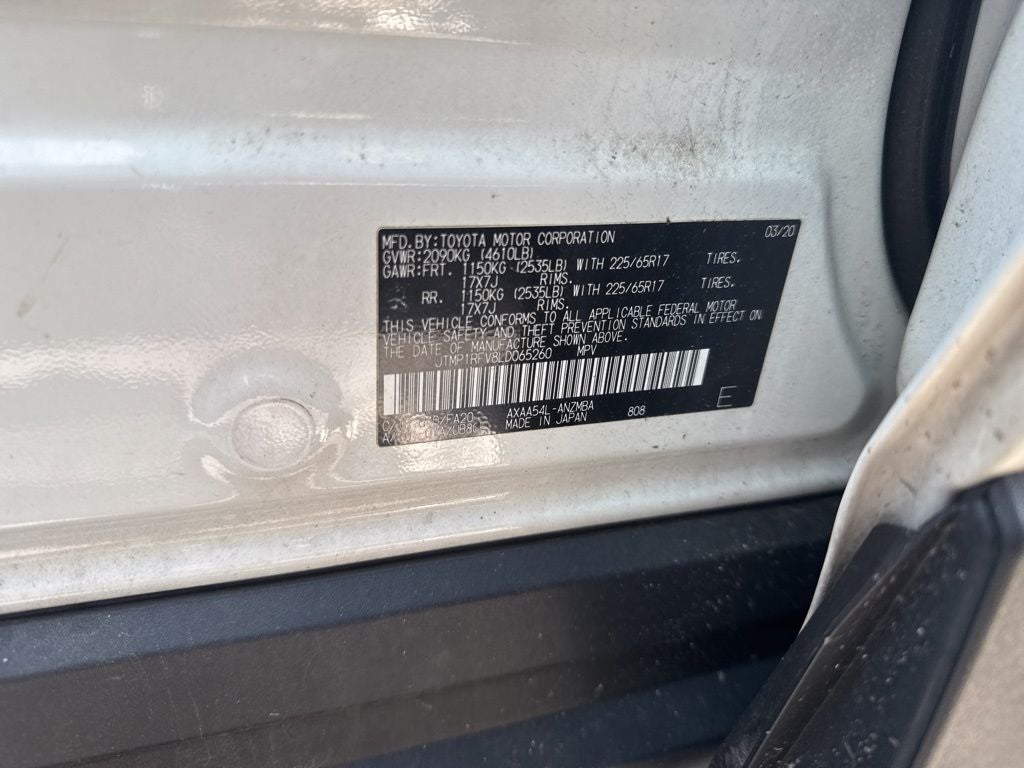 2020 Toyota RAV4 XLE
