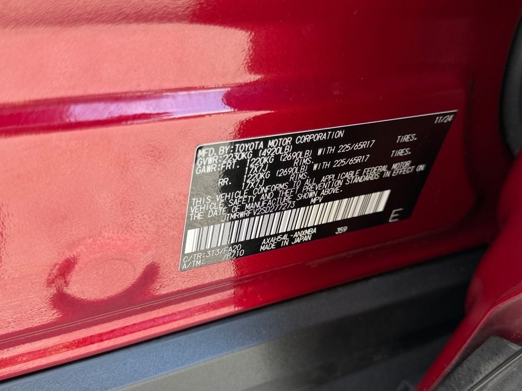 2025 Toyota RAV4 Hybrid XLE