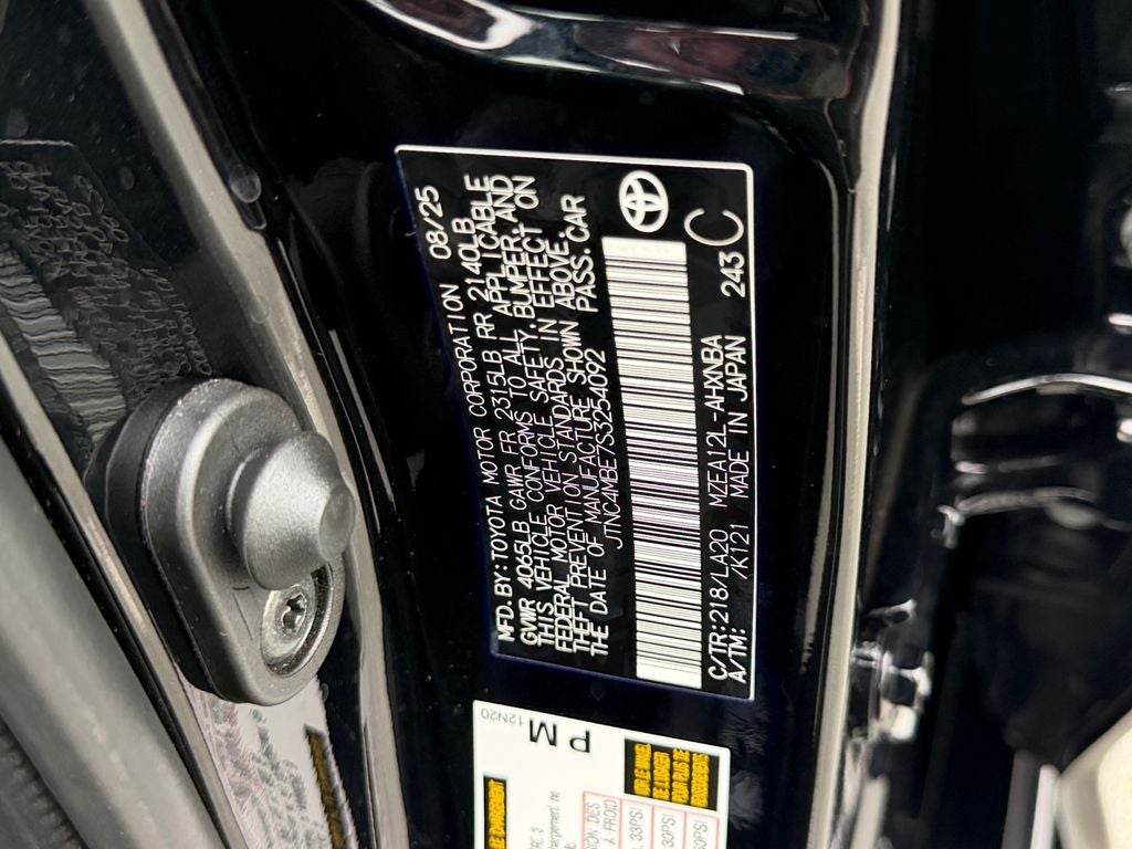 2025 Toyota Corolla Hatchback XSE