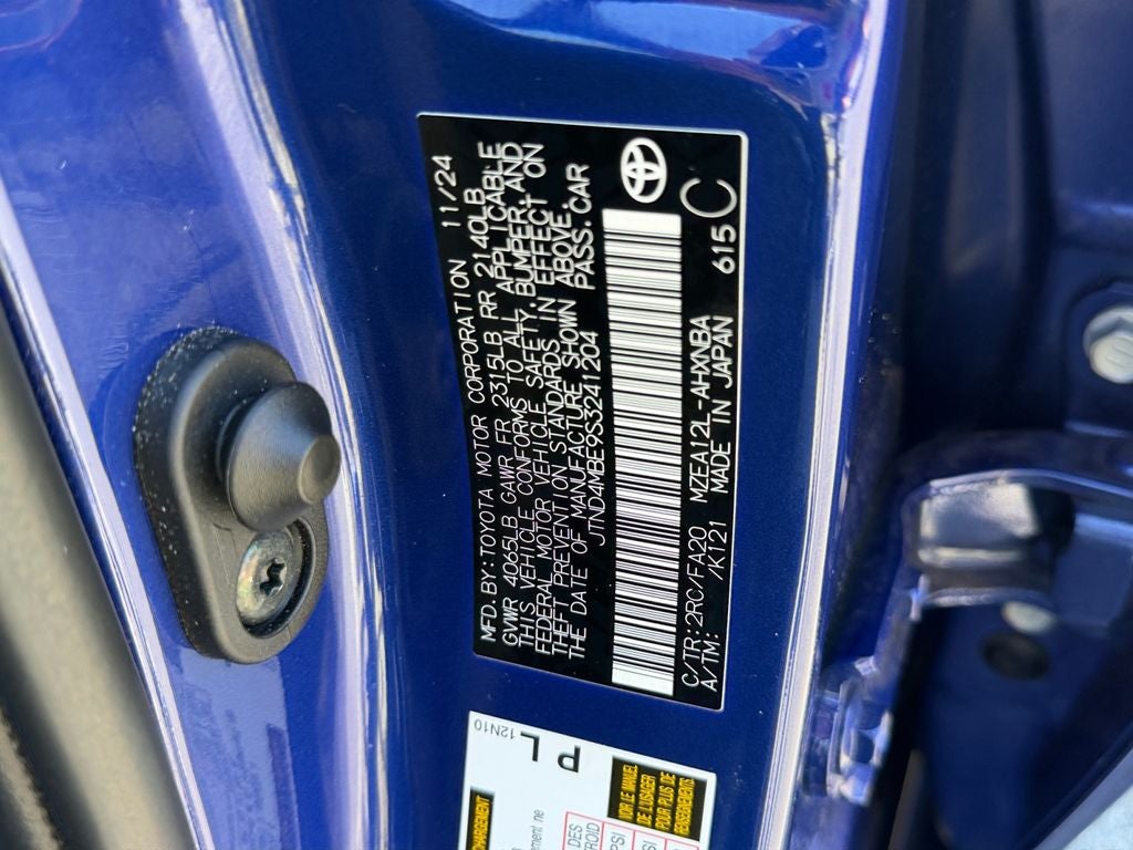 2025 Toyota Corolla Hatchback SE