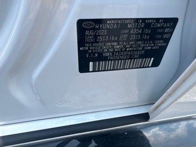 2023 Hyundai Sonata SEL