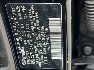 2023 Hyundai Elantra SEL