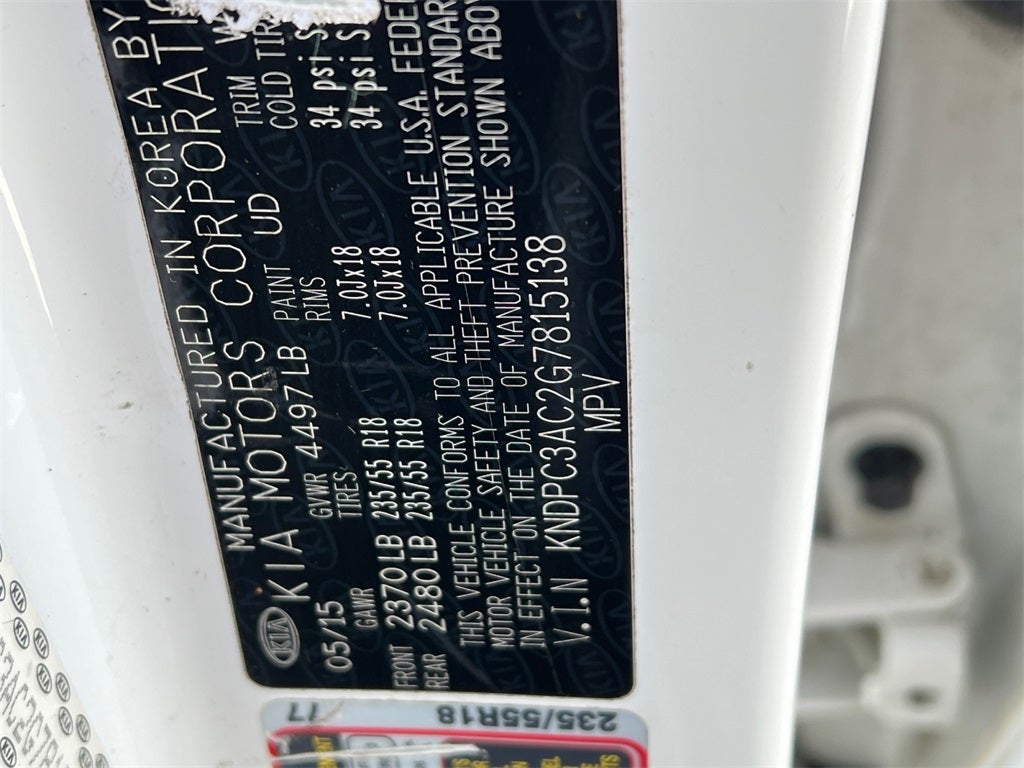 2016 Kia Sportage EX